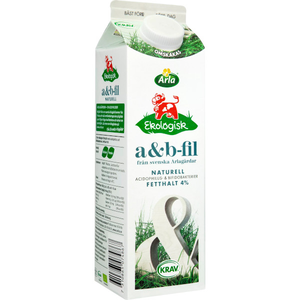 Arla A & B-Fil Naturell Ekologisk