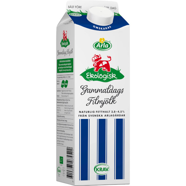 Arla Filmjölk Gammaldags Ekologisk