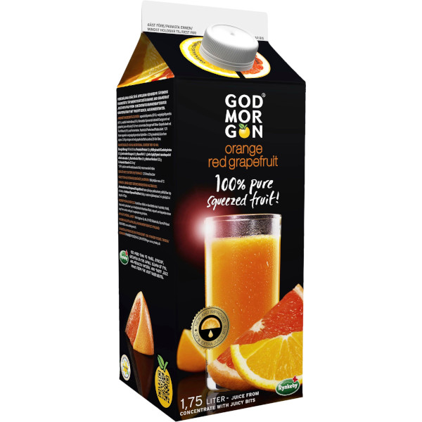 God Morgon Juice Orange/Red Grapefruit