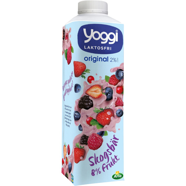 Yoggi Fruktyoghurt Skogsbär Laktosfri