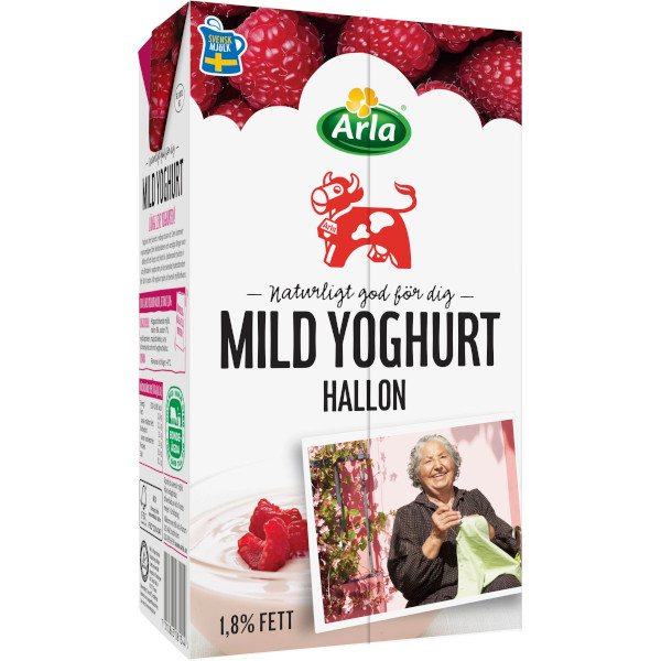 Arla Mild Yoghurt Hallon