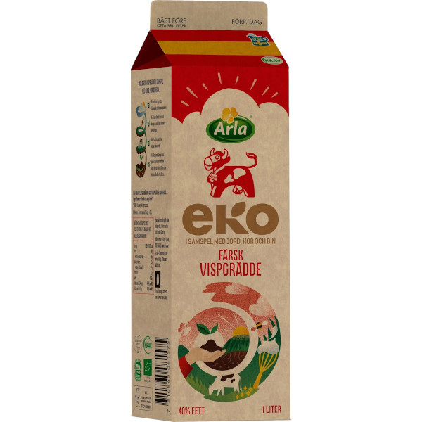 Arla Vispgrädde Ekologisk