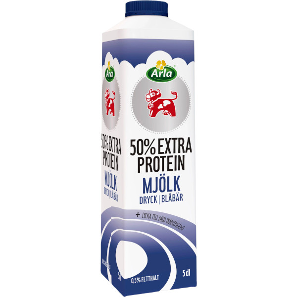 Arla Mjölkdryck Extra Protein Blåbär