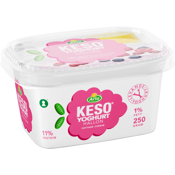 Keso Cottage Cheese Yoghurt Hallon