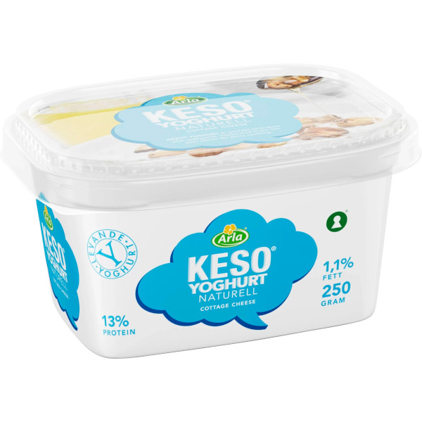 Keso Cottage Cheese Yoghurt Naturell