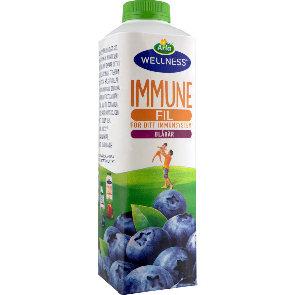 Arla Wellness Fil Immune Blåbär