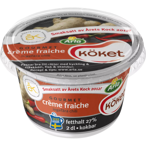 Arla Köket Crème Fraiche Gourmet Ingefära & Chili