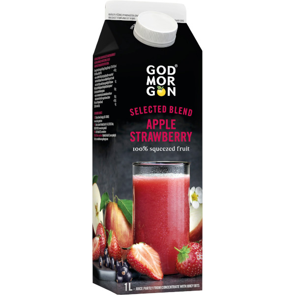 God Morgon Juice Selected Blend Apple/Strawberry
