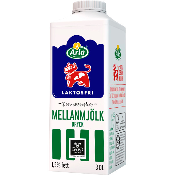 Arla Mellanmjölkdryck Laktosfri