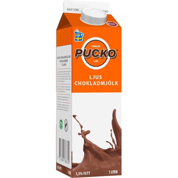 Pucko Chokladmjölk Ljus