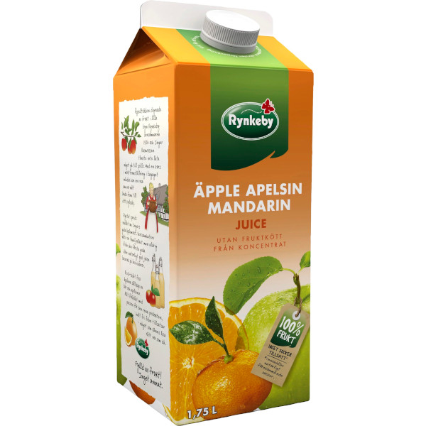 Rynkeby Juice Äpple/Apelsin/Mandarin