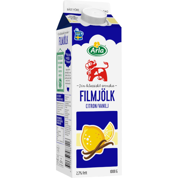 Arla Filmjölk Citron/Vanilj