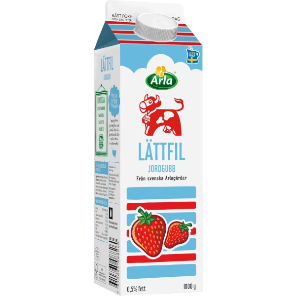 Arla Lättfil Jordgubb