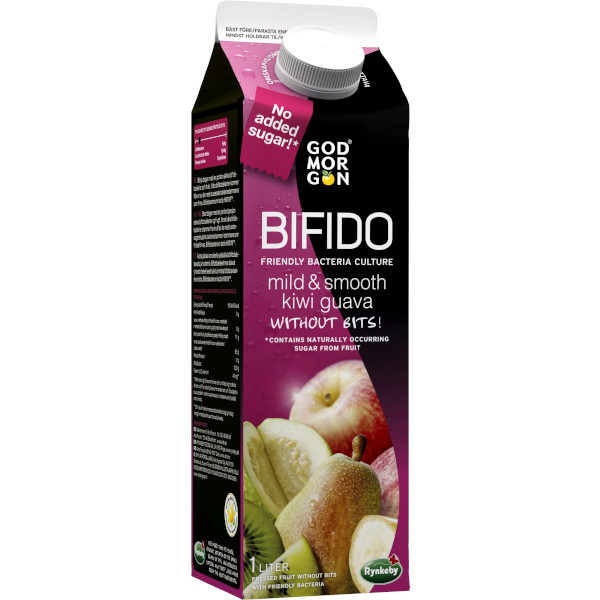 God Morgon Juice Bifido Mild & Smooth Kiwi/Guava