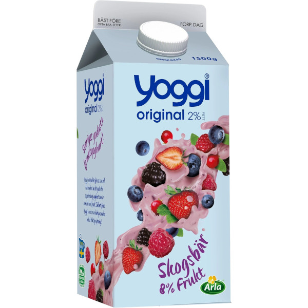 Yoggi Fruktyoghurt Skogsbär