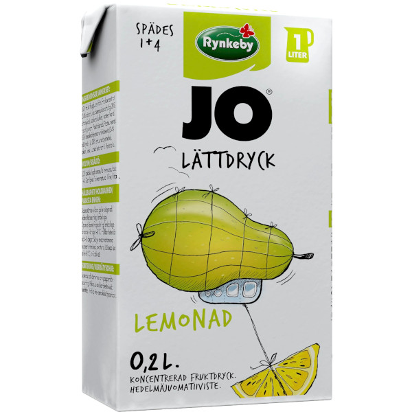 JO Lättdryck Lemonad Konc