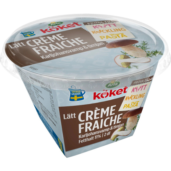 Arla Köket Crème Fraiche Lätt Karljohansvamp & Timjan