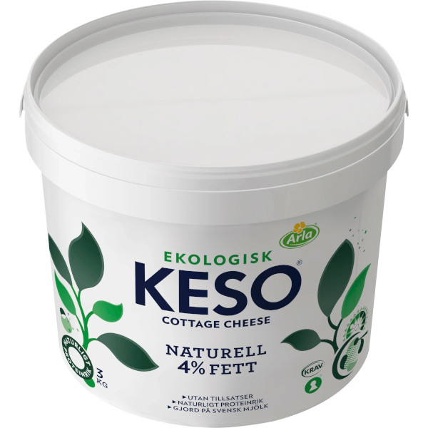 Keso Cottage Cheese Ekologisk