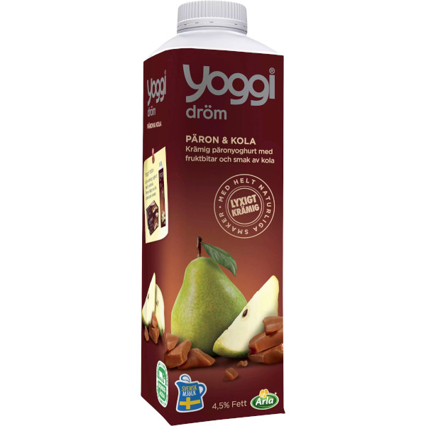 Yoggi Yoghurt Dröm Päron & Kola