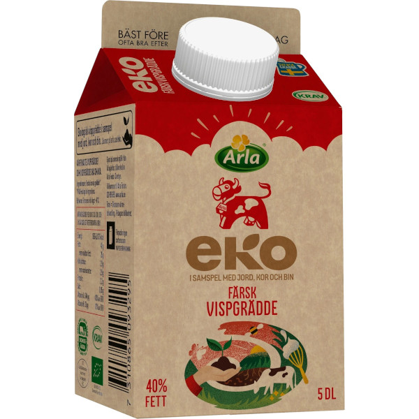 Arla Vispgrädde Ekologisk