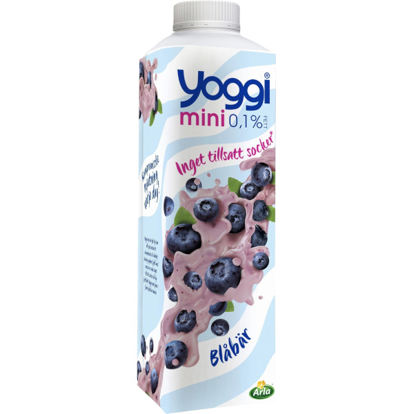 Yoggi Yoghurt Mini Blåbär