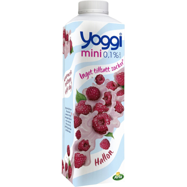 Yoggi Yoghurt Mini Hallon