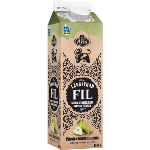 Arla Långsyrad Fil Päron & Kardemumma
