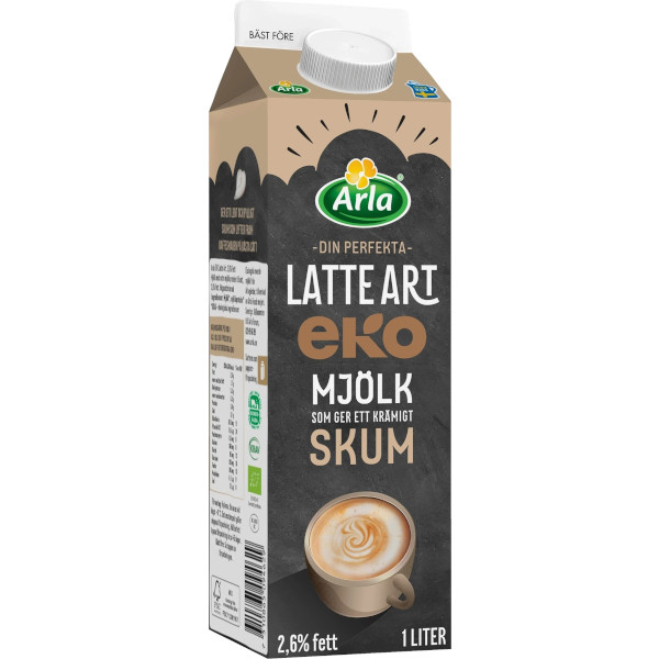 Arla Mjölk Latte Art Ekologisk 2,9%