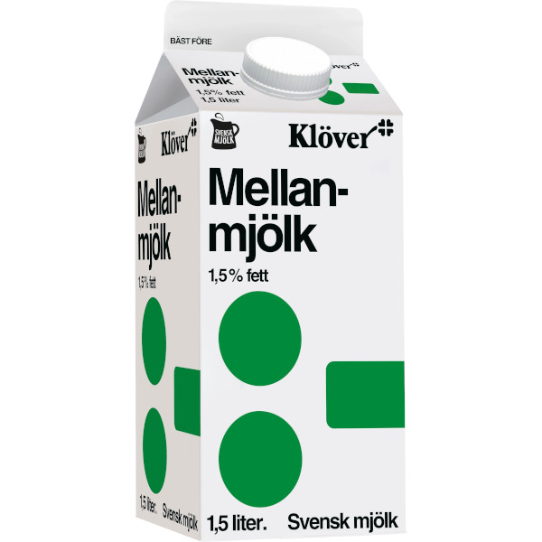 Klöver Mellanmjölk