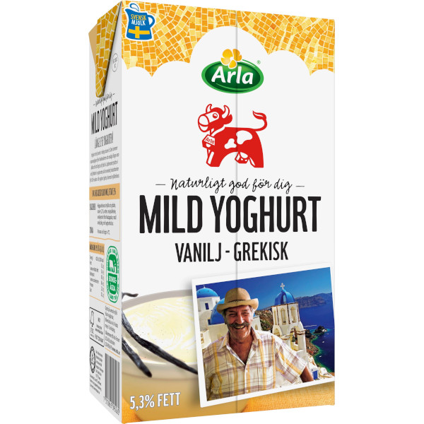 Arla Grekisk Mild Yoghurt Vanilj