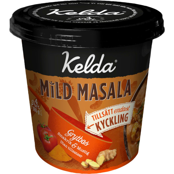 Kelda Grytbas Mild Masala