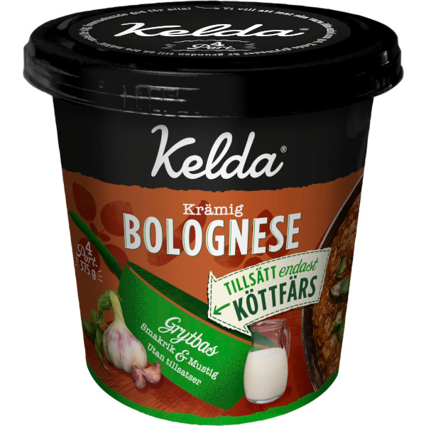 Kelda Grytbas Bolognese