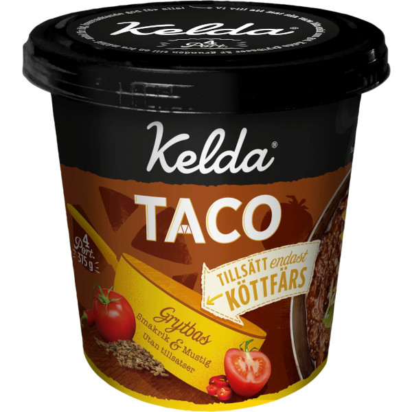 Kelda Grytbas Taco