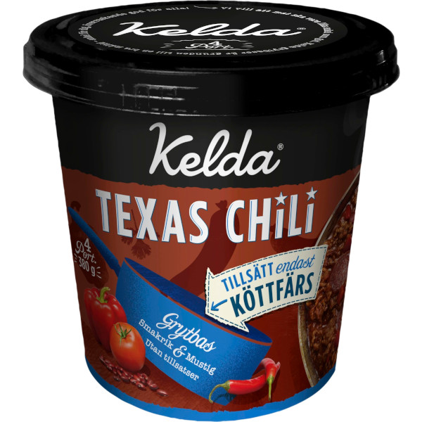 Kelda Grytbas Texas Chili