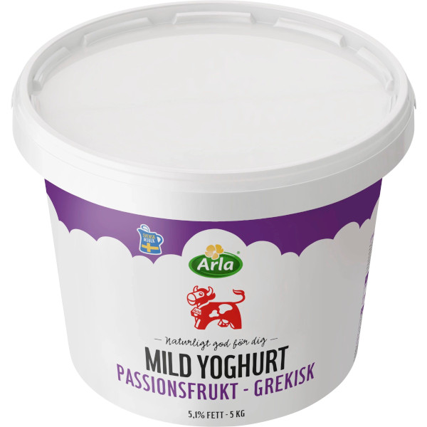 Arla Grekisk Mild Yoghurt Passionsfrukt