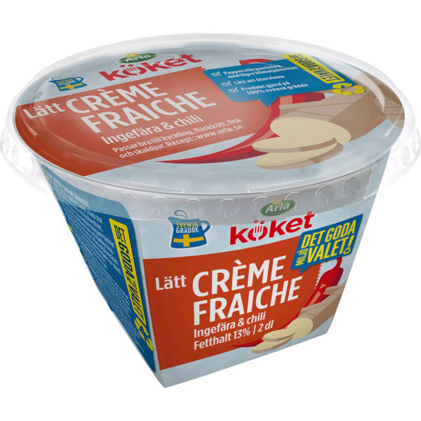 Arla Köket Crème Fraiche Lätt Ingefära & Chili