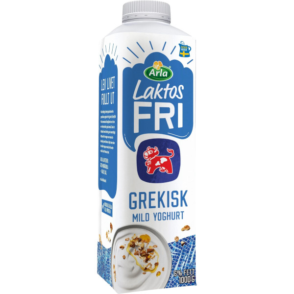 Arla Grekisk Mild Yoghurt Laktosfri