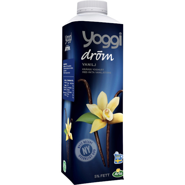 Yoggi Yoghurt Dröm Vanilj