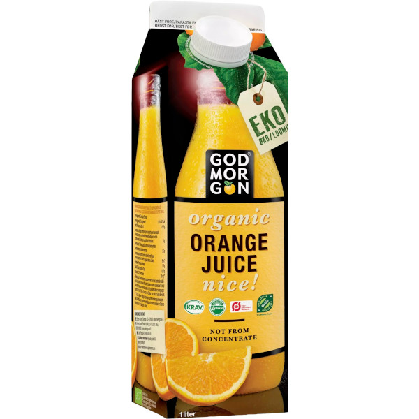 God Morgon Juice Orange Ekologisk