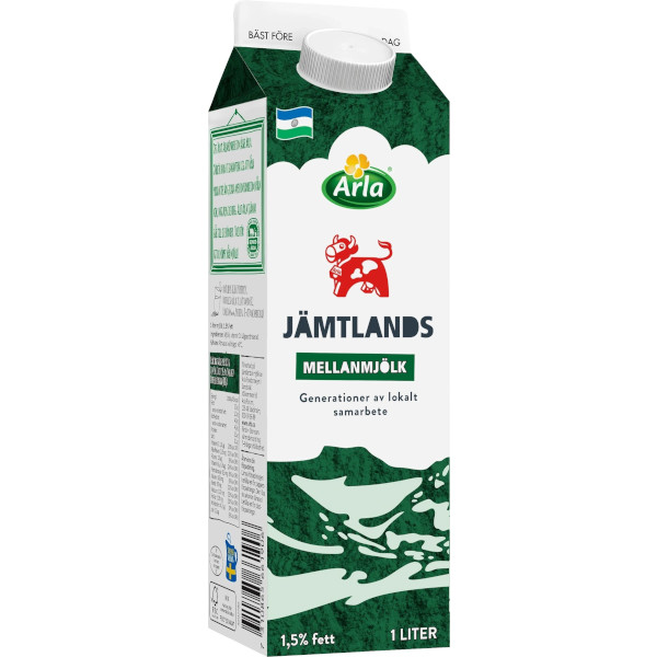 Arla Jämtlands Mellanmjölk
