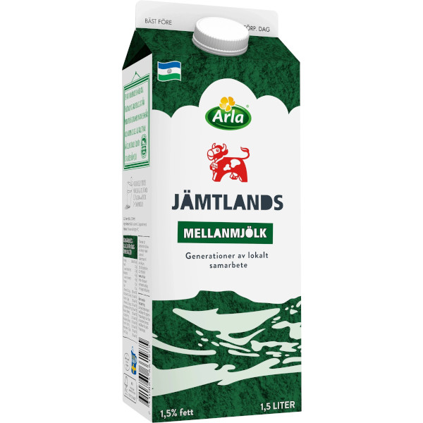 Arla Jämtlands Mellanmjölk