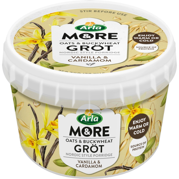 Arla & More Gröt Vanilla & Cardamom