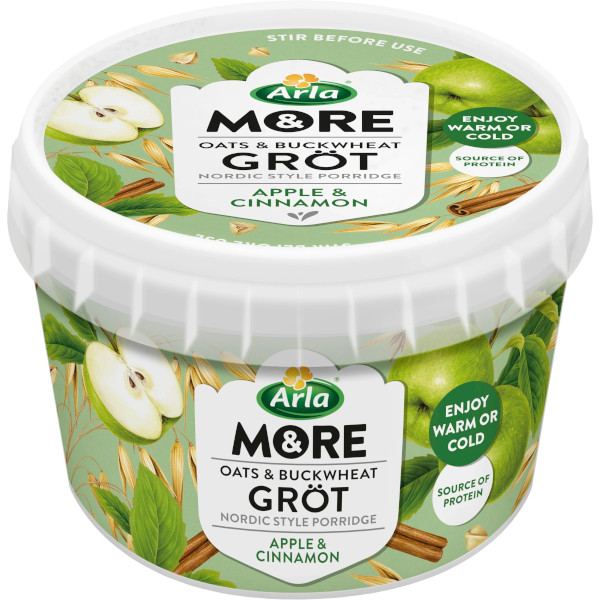 Arla & More Gröt Apple & Cinnamon
