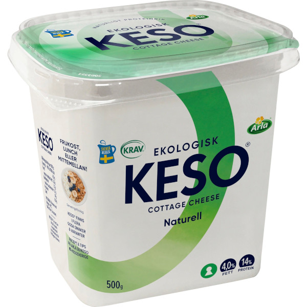 Keso Cottage Cheese Ekologisk