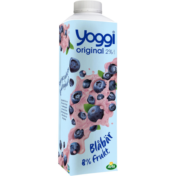 Yoggi Yoghurt Original Blåbär