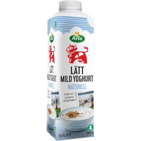 Arla Mild Yoghurt Lätt Naturell