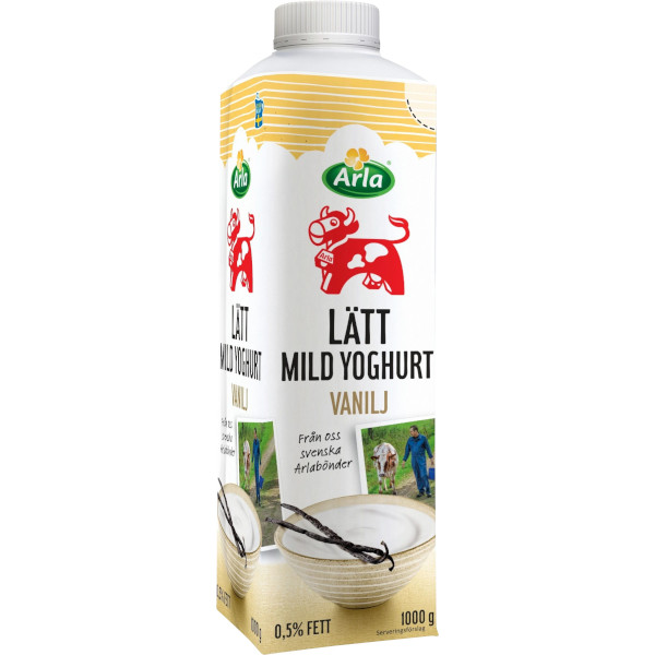 Arla Mild Yoghurt Lätt Vanilj