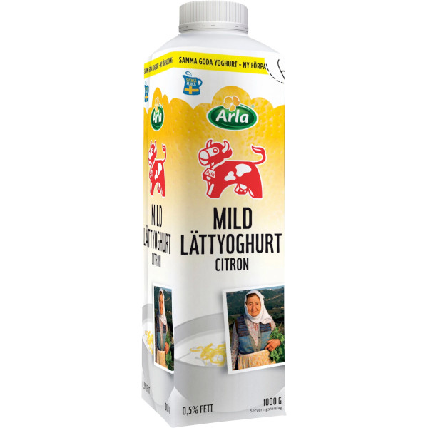 Arla Mild Lättyoghurt Citron