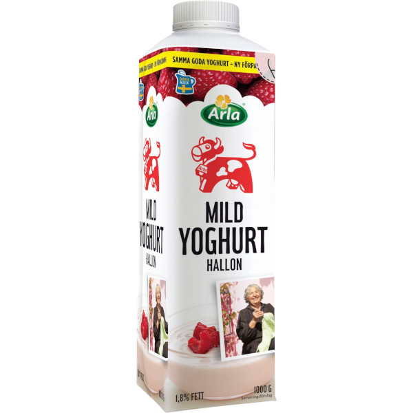 Arla Mild Yoghurt Hallon