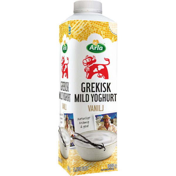 Arla Grekisk Mild Yoghurt Vanilj